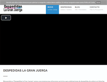Tablet Screenshot of despedidaslagranjuerga.com